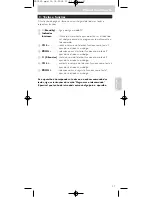 Preview for 47 page of Philips SRU 152 Instructions For Use Manual