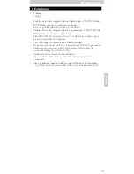 Предварительный просмотр 38 страницы Philips SRU 3040/10 Instructions For Use Manual