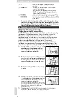 Предварительный просмотр 73 страницы Philips SRU 3040/10 Instructions For Use Manual