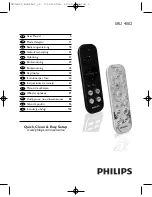 Philips SRU 4002 User Manual предпросмотр