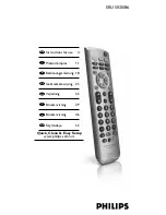 Philips SRU 5030 Instructions For Use Manual предпросмотр