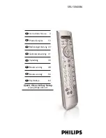 Предварительный просмотр 1 страницы Philips SRU 5060/86 Instructions For Use Manual