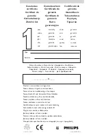 Предварительный просмотр 104 страницы Philips SRU 5060/86 Instructions For Use Manual