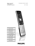 Предварительный просмотр 1 страницы Philips SRU 5130/86 User Manual