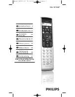 Philips SRU 5170 Instructions For Use Manual preview