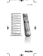 Предварительный просмотр 1 страницы Philips SRU 520 Instructions For Use Manual