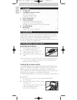 Предварительный просмотр 4 страницы Philips SRU 520 Instructions For Use Manual