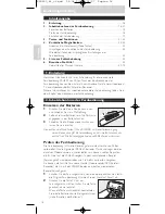 Предварительный просмотр 18 страницы Philips SRU 520 Instructions For Use Manual