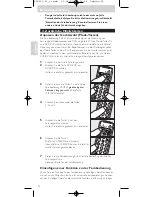 Предварительный просмотр 22 страницы Philips SRU 520 Instructions For Use Manual