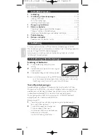 Предварительный просмотр 32 страницы Philips SRU 520 Instructions For Use Manual