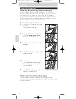 Предварительный просмотр 36 страницы Philips SRU 520 Instructions For Use Manual