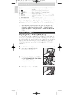 Предварительный просмотр 8 страницы Philips SRU 530 Instructions For Use Manual