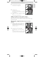 Предварительный просмотр 9 страницы Philips SRU 530 Instructions For Use Manual