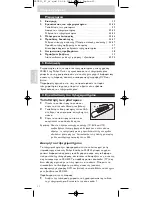 Предварительный просмотр 32 страницы Philips SRU 530 Instructions For Use Manual