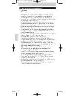 Предварительный просмотр 38 страницы Philips SRU 530 Instructions For Use Manual