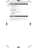 Предварительный просмотр 4 страницы Philips SRU 538 Instructions For Use Manual