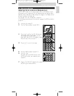 Предварительный просмотр 9 страницы Philips SRU 538 Instructions For Use Manual