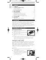 Предварительный просмотр 4 страницы Philips SRU 560 Instructions For Use Manual