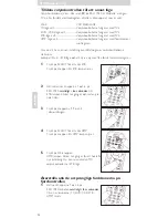 Предварительный просмотр 56 страницы Philips SRU 7040 Instructions For Use Manual