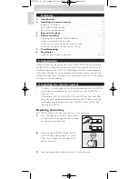 Preview for 4 page of Philips SRU 740 Instructions For Use Manual