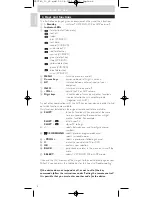 Preview for 8 page of Philips SRU 740 Instructions For Use Manual