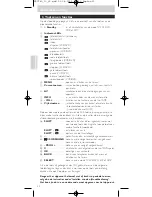 Preview for 32 page of Philips SRU 740 Instructions For Use Manual