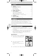 Preview for 44 page of Philips SRU 740 Instructions For Use Manual