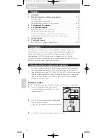 Preview for 60 page of Philips SRU 740 Instructions For Use Manual