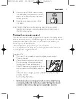 Preview for 4 page of Philips SRU1060 Instructions For Use Manual