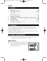 Preview for 75 page of Philips SRU1060 Instructions For Use Manual