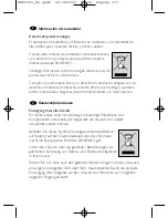 Preview for 106 page of Philips SRU1060 Instructions For Use Manual