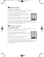 Preview for 109 page of Philips SRU1060 Instructions For Use Manual