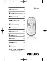 Philips SRU160 Instructions For Use Manual preview