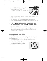 Preview for 7 page of Philips SRU160 Instructions For Use Manual