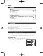 Preview for 60 page of Philips SRU160 Instructions For Use Manual