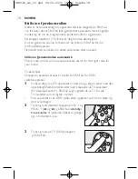 Preview for 78 page of Philips SRU160 Instructions For Use Manual