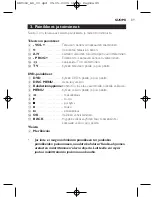 Preview for 89 page of Philips SRU160 Instructions For Use Manual