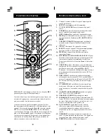 Предварительный просмотр 17 страницы Philips SRU2104S Owner'S Manual