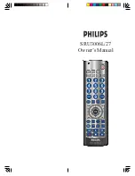 Philips SRU3006 Owner'S Manual предпросмотр