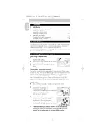 Предварительный просмотр 4 страницы Philips SRU3030 Instructions For Use Manual