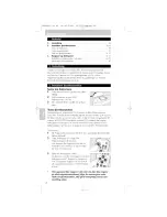 Предварительный просмотр 28 страницы Philips SRU3030 Instructions For Use Manual