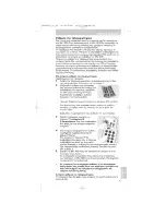 Предварительный просмотр 49 страницы Philips SRU3030 Instructions For Use Manual