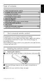 Предварительный просмотр 3 страницы Philips SRU5110/87 Manual