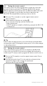 Предварительный просмотр 4 страницы Philips SRU5110/87 Manual