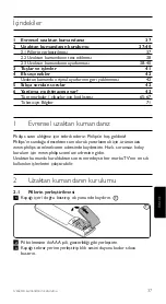 Предварительный просмотр 37 страницы Philips SRU5110/87 Manual