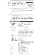 Предварительный просмотр 6 страницы Philips SRU7060 User Manual