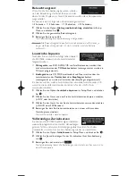 Предварительный просмотр 21 страницы Philips SRU9600 Instructions For Use Manual