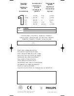 Предварительный просмотр 84 страницы Philips SRU9600 Instructions For Use Manual