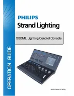 Preview for 1 page of Philips Strand Lighting Operation Manual