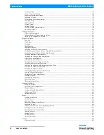 Preview for 6 page of Philips Strand Lighting Operation Manual